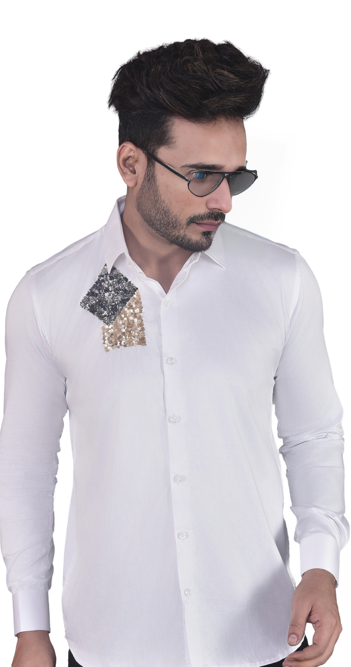 BOX EMBROIDERY ON A SHIRT