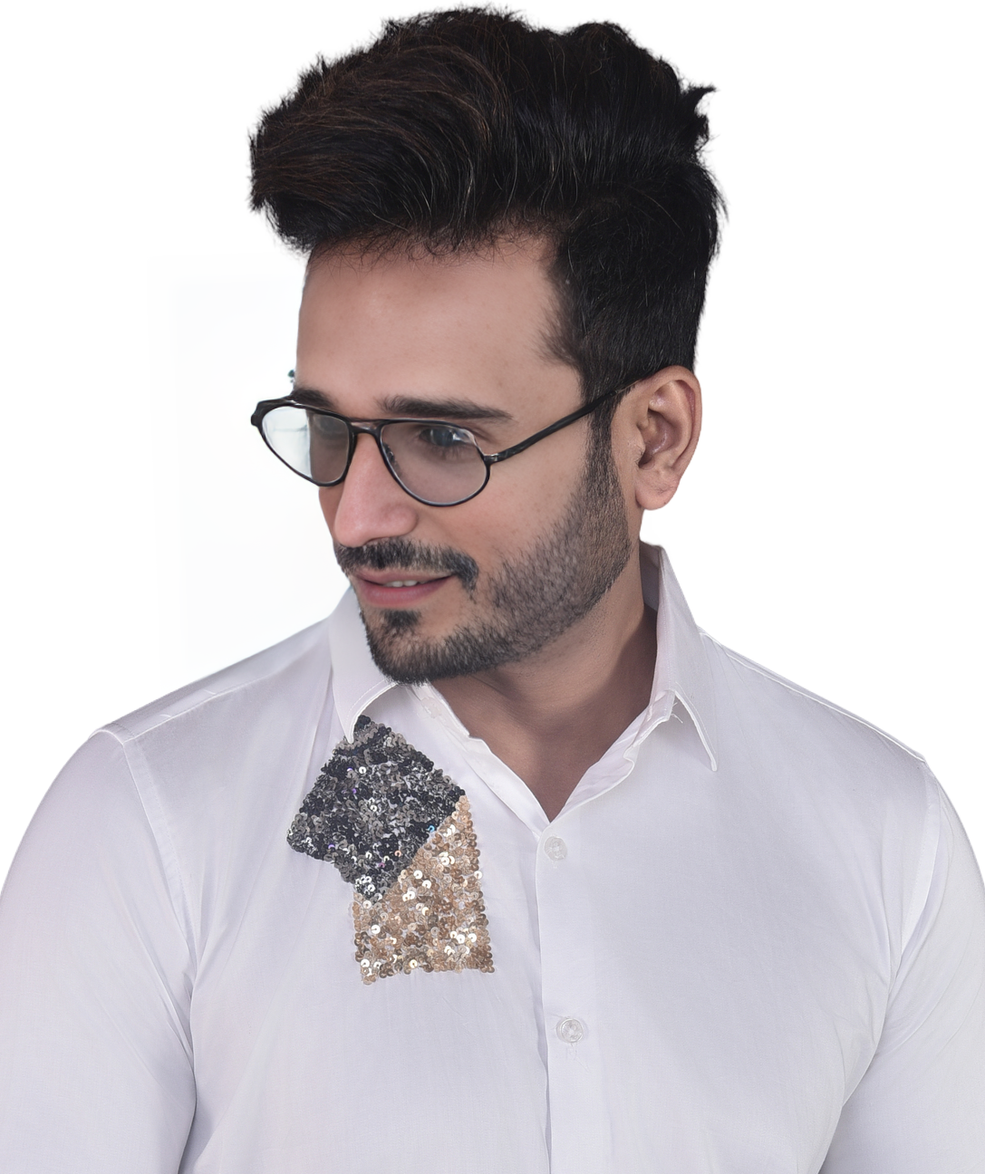 BOX EMBROIDERY ON A SHIRT