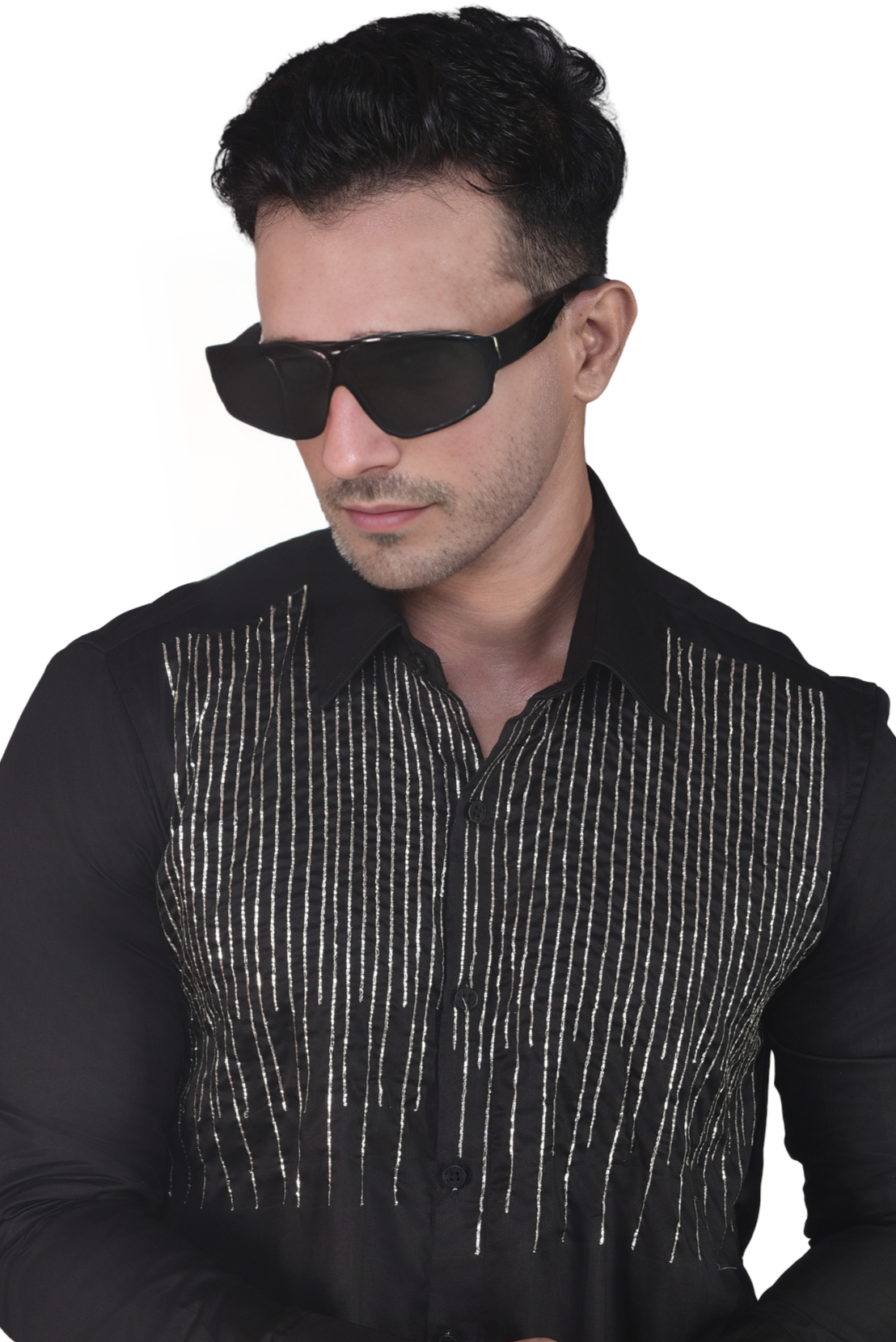 BLACK PARTYWEAR SHIRT