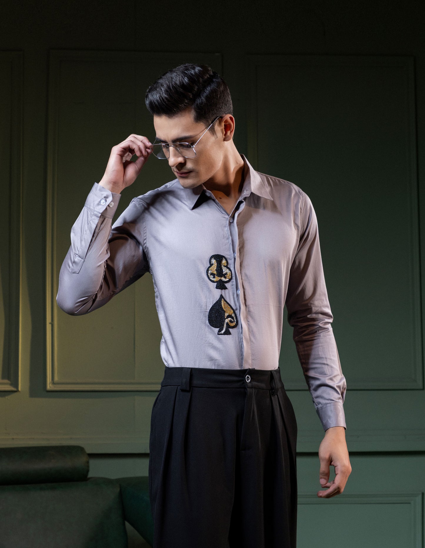 "CLUBS AND SPADES" PERFECT FOR A CASINO NIGHT