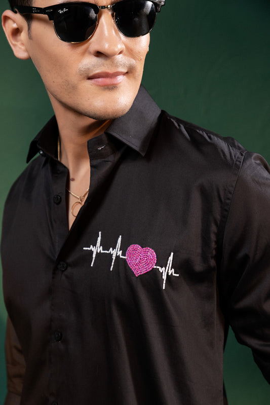"HEARTBEAT ON A SHIRT"