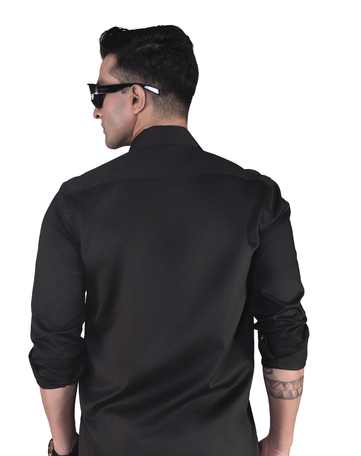 GUITAR EMBROIDERY ON SHIRT