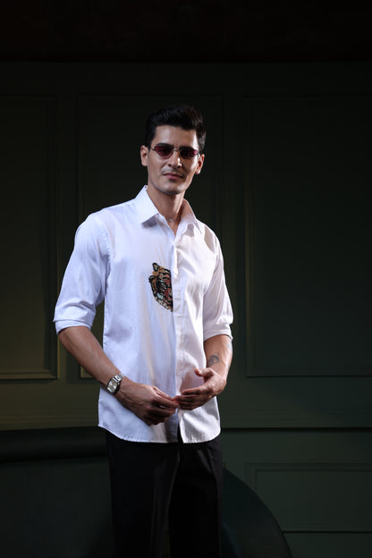 EMBROIDERY SHIRTS HANDMADE FOR CASUAL AND PARTY WEAR